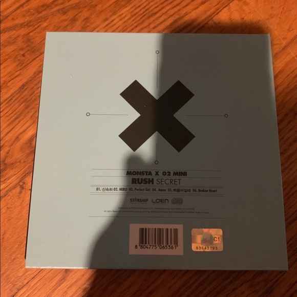 monsta x - RUSH album KPOP - Picture 2 of 2